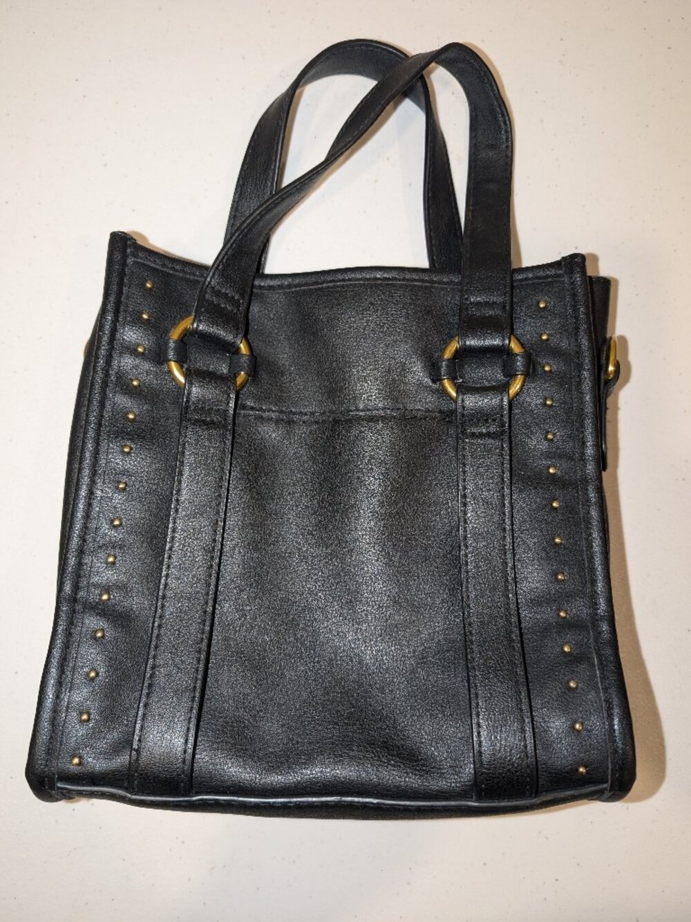 Universal Threads Black and Gold Shoulder Bag